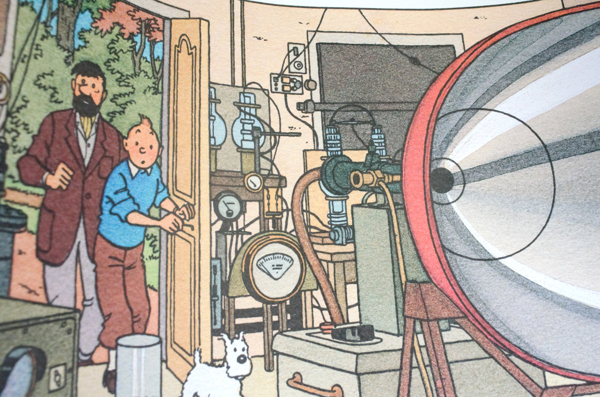 Tintin L'affaire Tournesol Journal Edition Print - 2026 Tintinimaginatio Poster