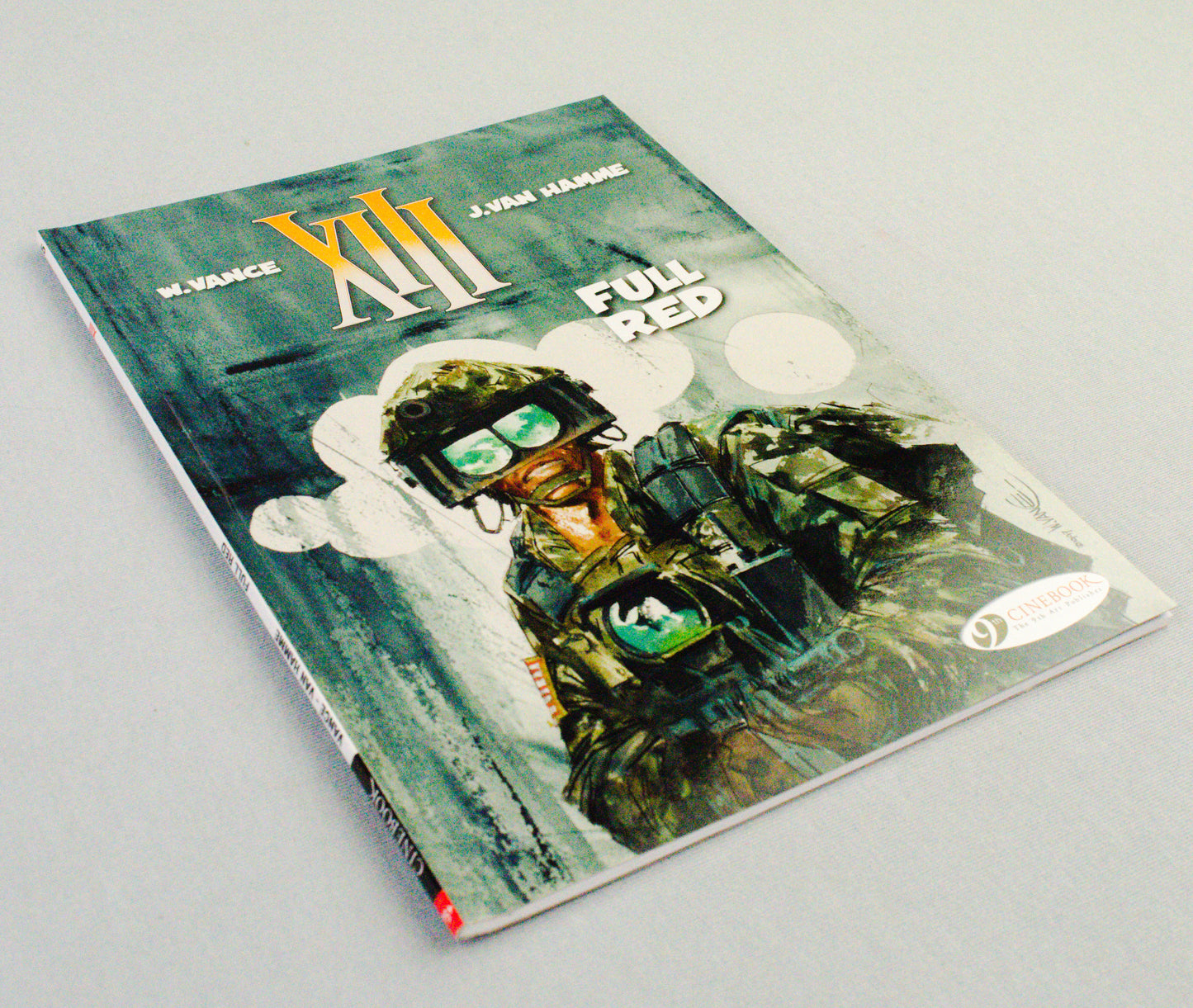 XIII: Volume 5 - Full Red - (Cinebook Paperback Editions) - W.Vance - J. Van Hamme