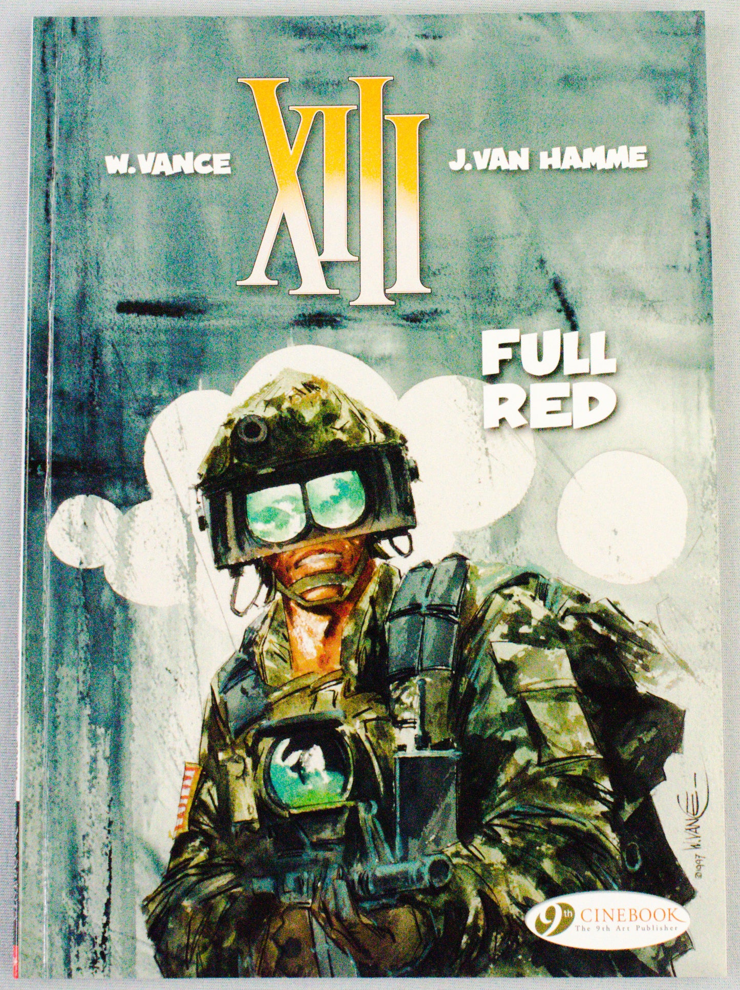 XIII: Volume 5 - Full Red - (Cinebook Paperback Editions) - W.Vance - J. Van Hamme