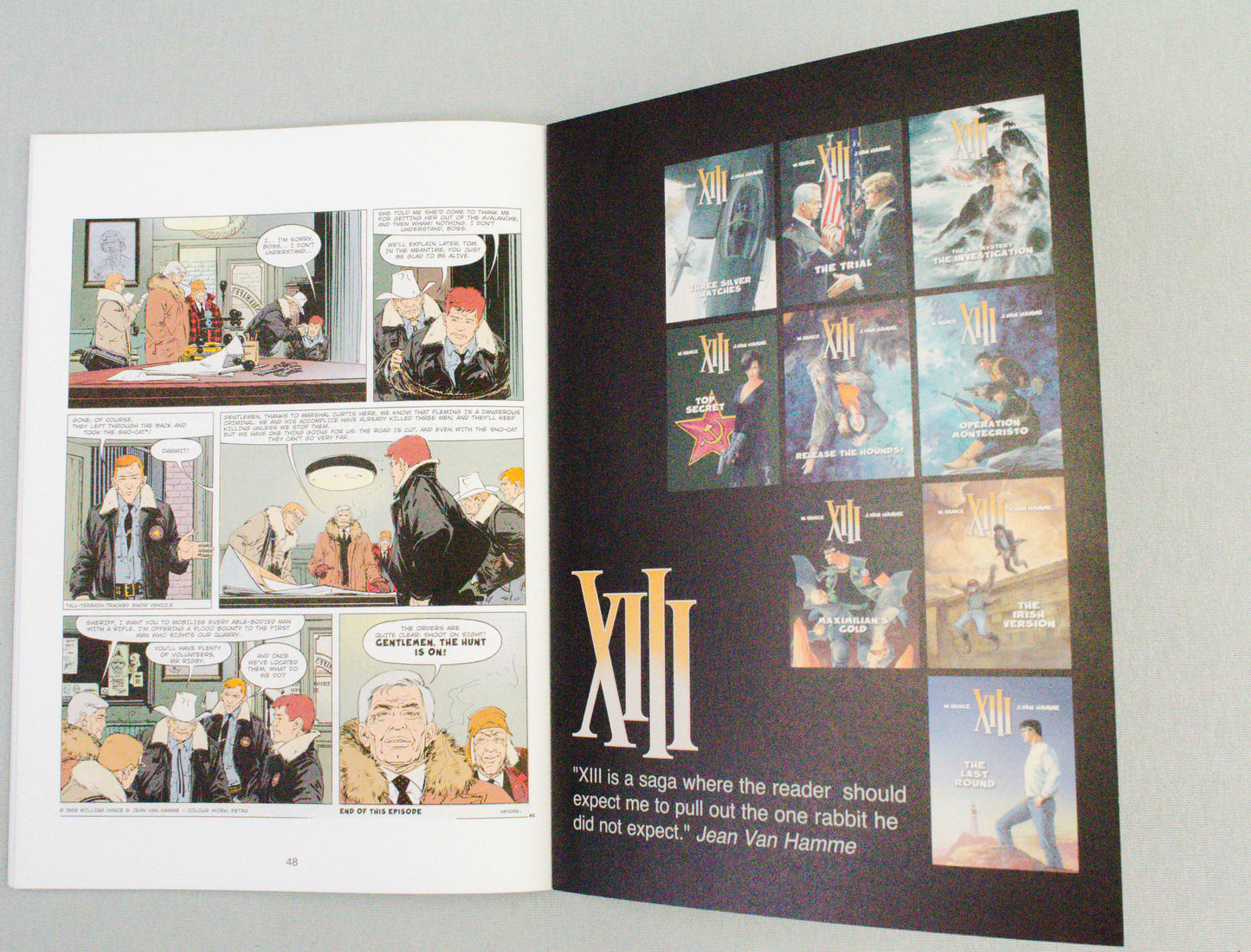 XIII: Volume 6 - The Jason Fly Case - (Cinebook Paperback Editions) - W.Vance - J. Van Hamme