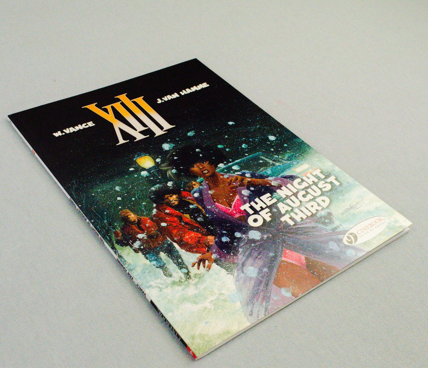 XIII: Volume 7 - The Night Of August Third- (Cinebook Paperback Editions) - W.Vance - J. Van Hamme