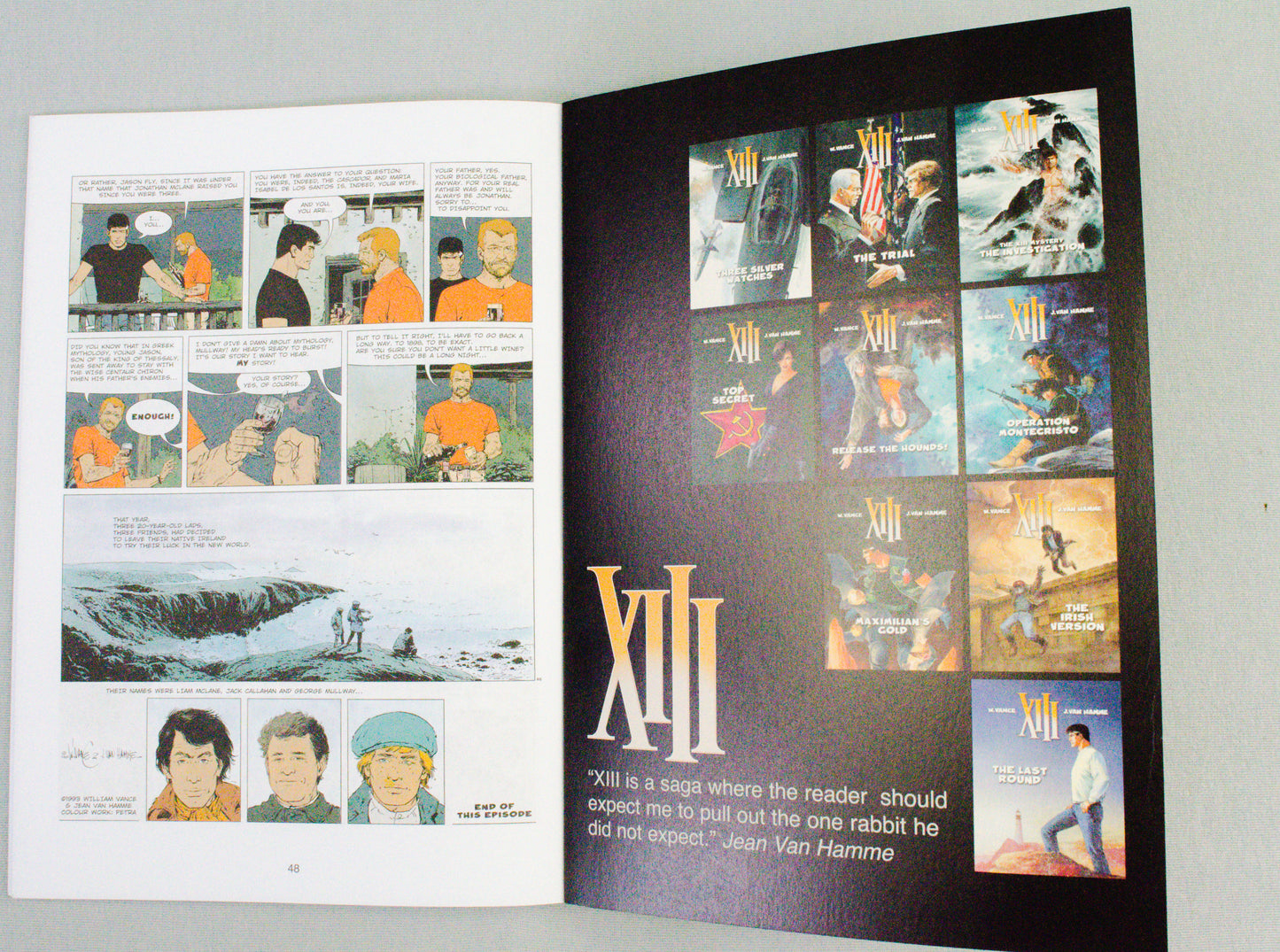 XIII: Volume 10 - El Cascador- (Cinebook Paperback Editions) - W.Vance - J. Van Hamme