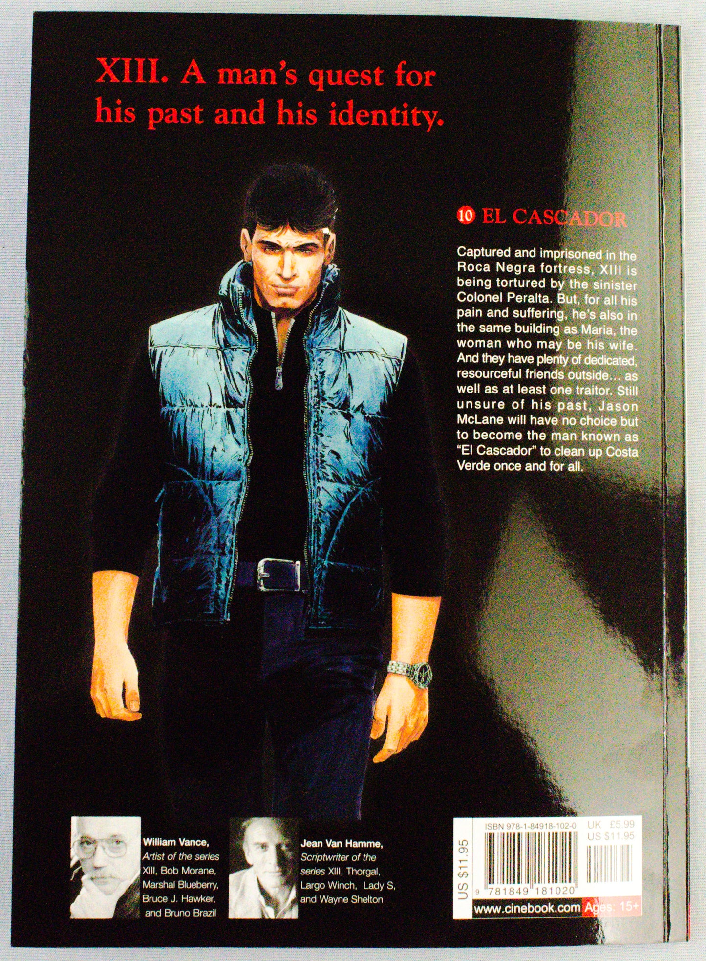 XIII: Volume 10 - El Cascador- (Cinebook Paperback Editions) - W.Vance - J. Van Hamme