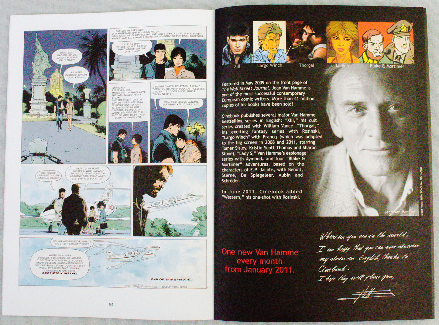 XIII: Volume 11 - Three Silver Watches- (Cinebook Paperback Editions) - W.Vance - J. Van Hamme