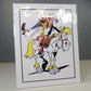 Lucky Luke Jumping on Jolly Rider: Poster 11 x 14 ZigZag Island Rare 2018 Print