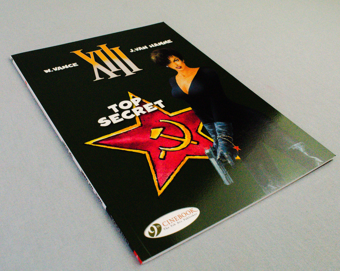 XIII: Volume 13 - Top Secret - (Cinebook Paperback Editions) - W.Vance - J. Van Hamme