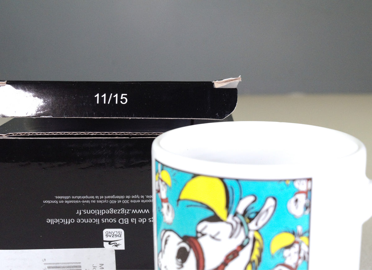 Lucky Luke Mug: Jolly Jumper 300ml Cermaic Crockery Cup BD Officielle