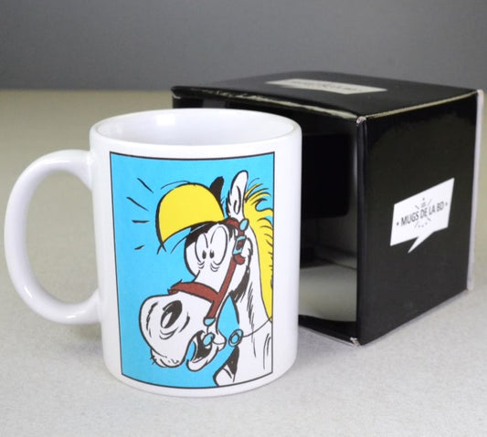 Lucky Luke Mug: Jolly Jumper 300ml Cermaic Crockery Cup BD Officielle