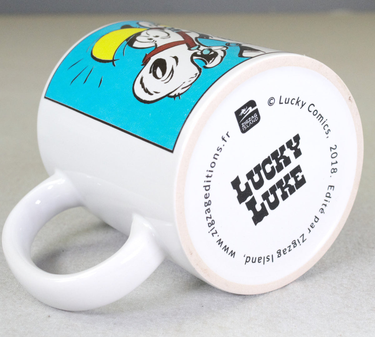 Lucky Luke Mug: Jolly Jumper 300ml Cermaic Crockery Cup BD Officielle