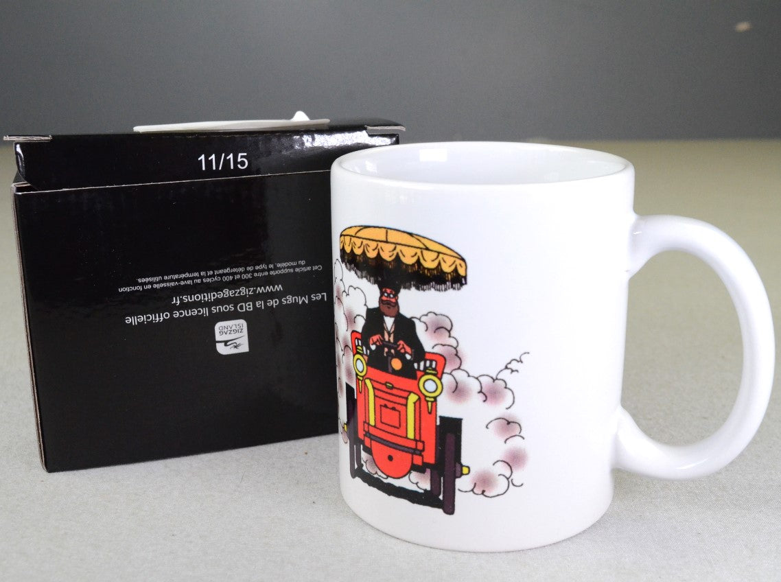 Blake & Mortimer Mug: The Yellow Convertible 300ml Cermaic Crockery Cup BD Officielle