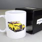 Blake & Mortimer Mug: The Yellow Convertible 300ml Cermaic Crockery Cup BD Officielle