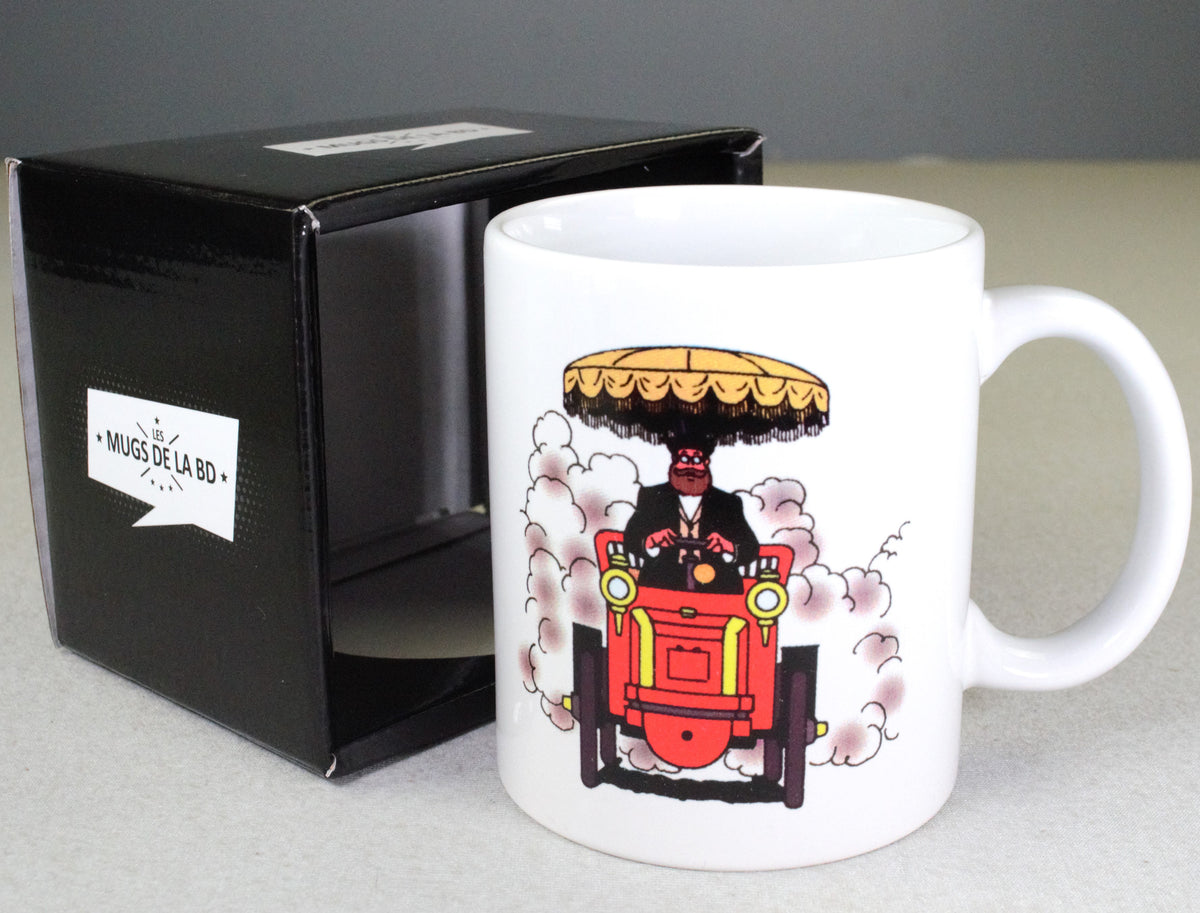 Blake & Mortimer Mug: The Yellow Convertible 300ml Cermaic Crockery Cup BD Officielle