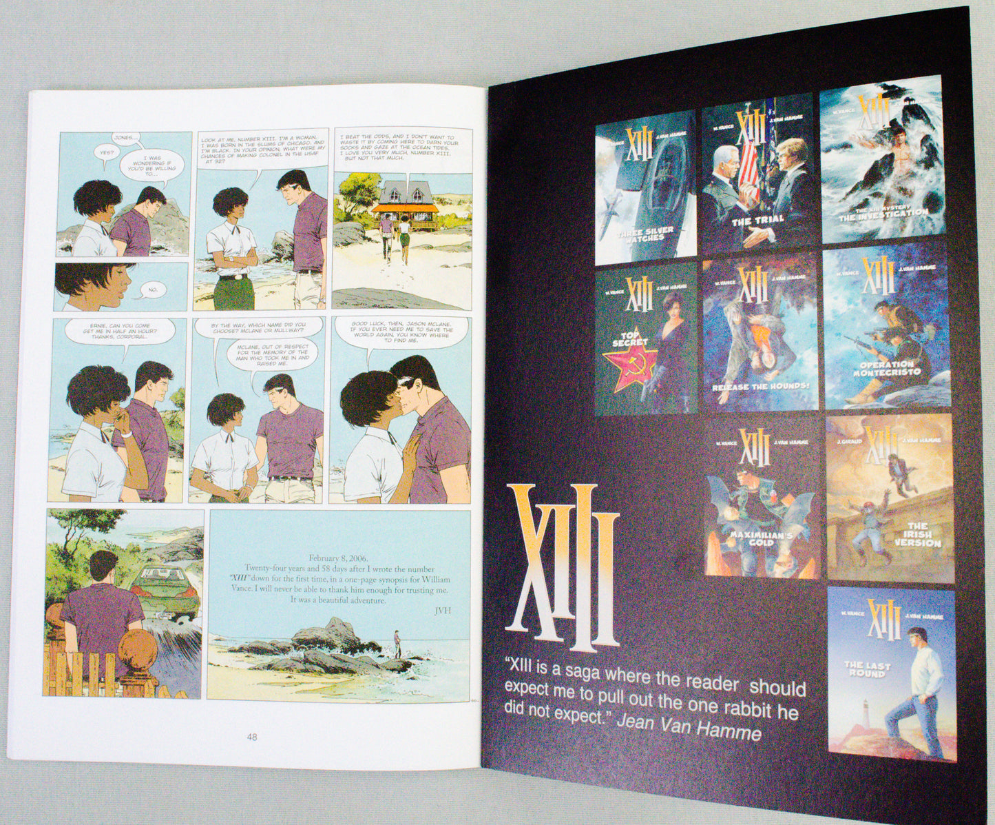 XIII: Volume 18 - The Last Round - (Cinebook Paperback Editions) - W.Vance - J. Van Hamme