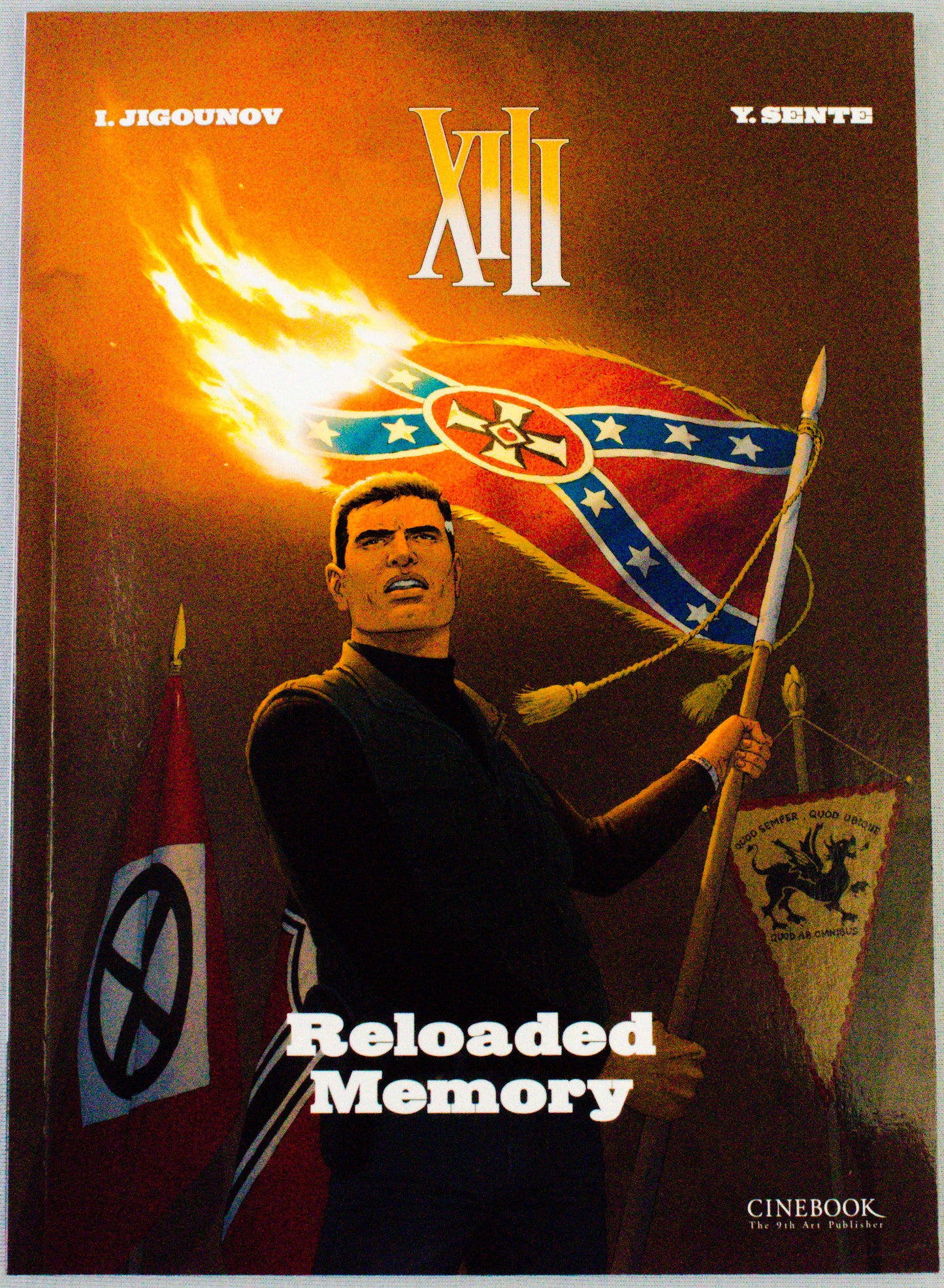 XIII: Volume 25 - Reloaded Memory - (Cinebook Paperback Editions) - W.Vance - J. Van Hamme