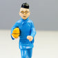 LTD RELEASE Tintin Figurine Moulinsart 42251 Tintin carrying Package: Blue Lotus 12cm Herge Figure