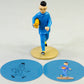 LTD RELEASE Tintin Figurine Moulinsart 42251 Tintin carrying Package: Blue Lotus 12cm Herge Figure