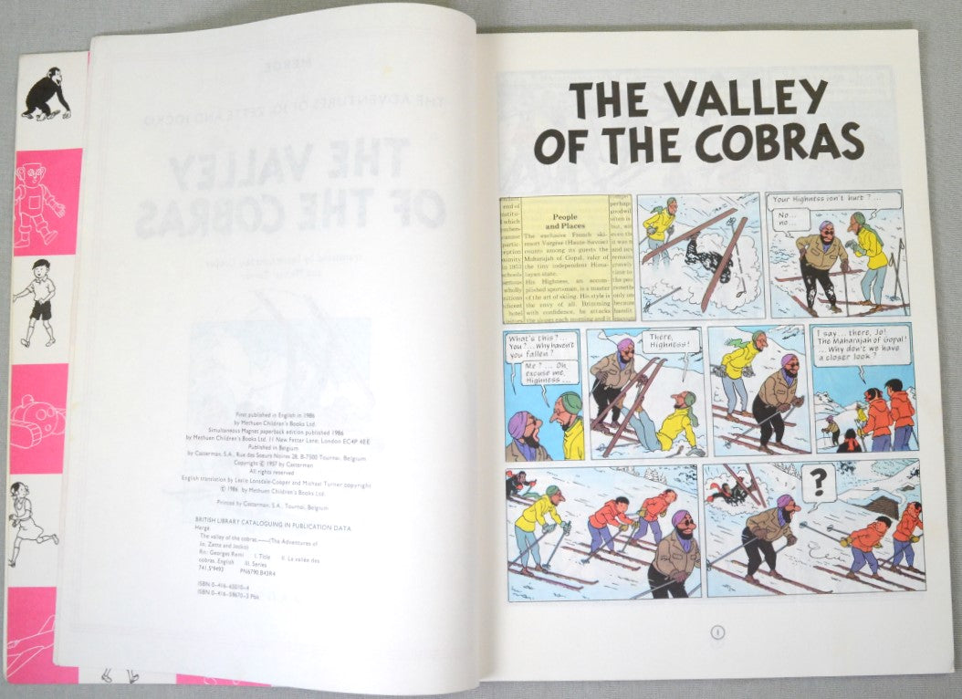 Jo, Zette and Jocko Vally of the Cobras - Magnet 1986 UK Paperback 1st Edition