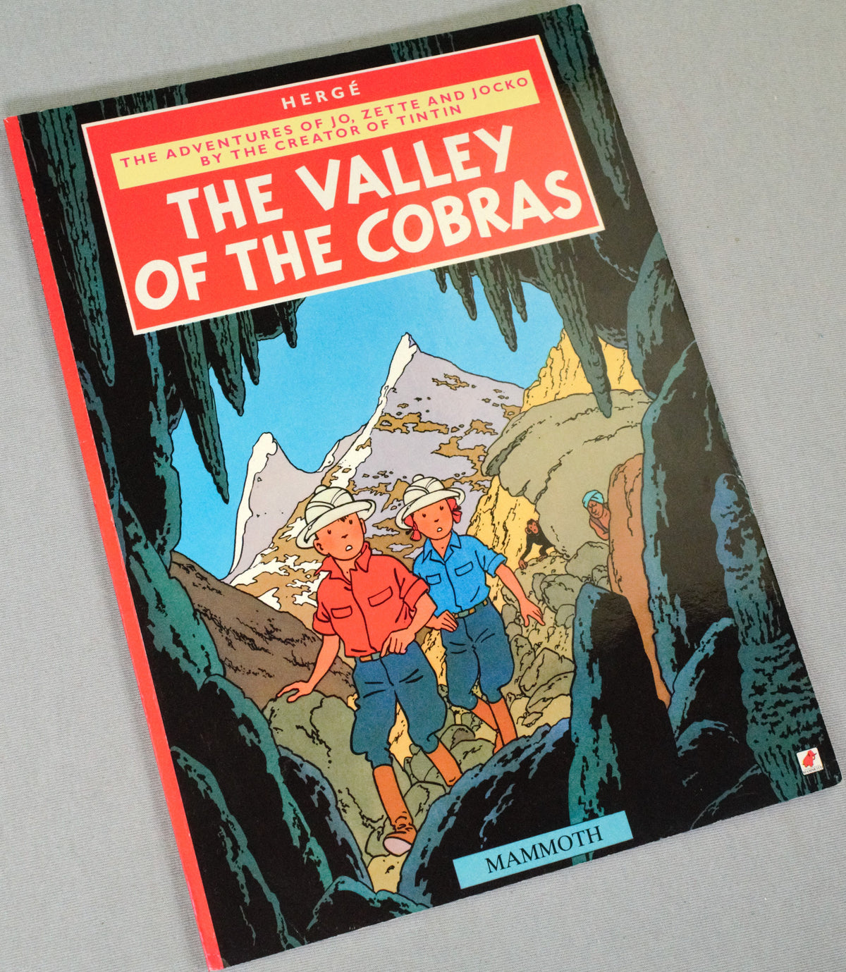 Jo, Zette and Jocko: Vally of the Cobras - Mammoth 1986 UK Paperback 1st Edition