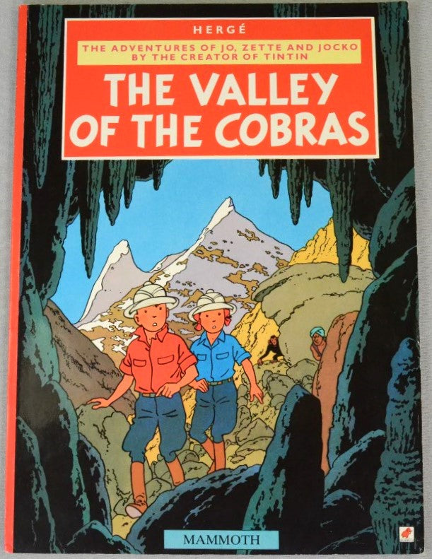 Jo, Zette and Jocko: Vally of the Cobras - Mammoth 1986 UK Paperback 1st Edition