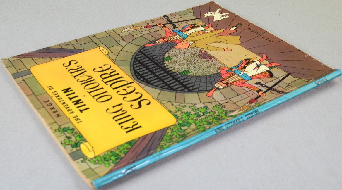 King Ottokar's Sceptre - Methuen 1972 1st UK Paperback Edition Rare Tintin Book Herge