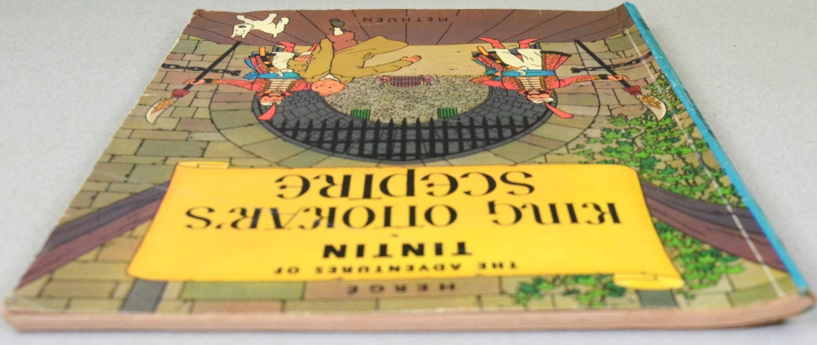 King Ottokar's Sceptre - Methuen 1972 1st UK Paperback Edition Rare Tintin Book Herge
