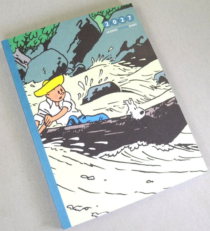 2027 Tintin Desk Diary - Adventures of Tintin by Herge/Moulinsart Editions
