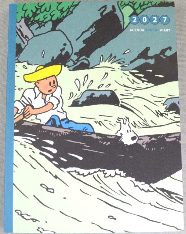 2027 Tintin Desk Diary - Adventures of Tintin by Herge/Moulinsart Editions