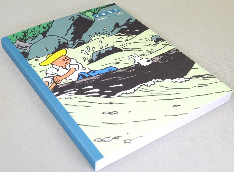 2027 Tintin Desk Diary - Adventures of Tintin by Herge/Moulinsart Editions