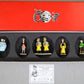 Pixi Mini Serie Tintin Set 2121 "Lotus Bleu" 1995 6x Metal Figurines RARE