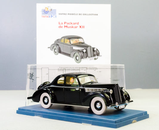 Hachette Tintin 1/24 Car #28 Packard 6 - King Ottokar's Sceptre - Herge Voiture Figure