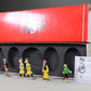 Pixi Mini Serie Tintin Set 2121 "Lotus Bleu" 1995 6x Metal Figurines RARE