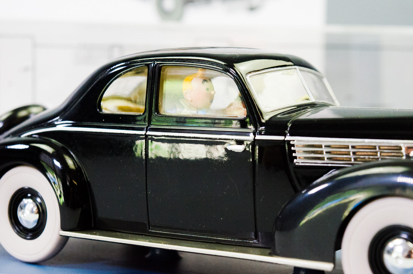 Hachette Tintin 1/24 Car #28 Packard 6 - King Ottokar's Sceptre - Herge Voiture Figure