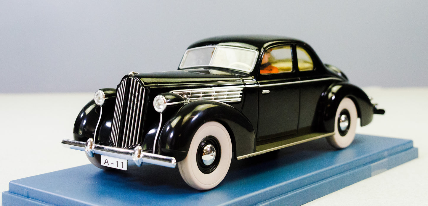 Hachette Tintin 1/24 Car #28 Packard 6 - King Ottokar's Sceptre - Herge Voiture Figure