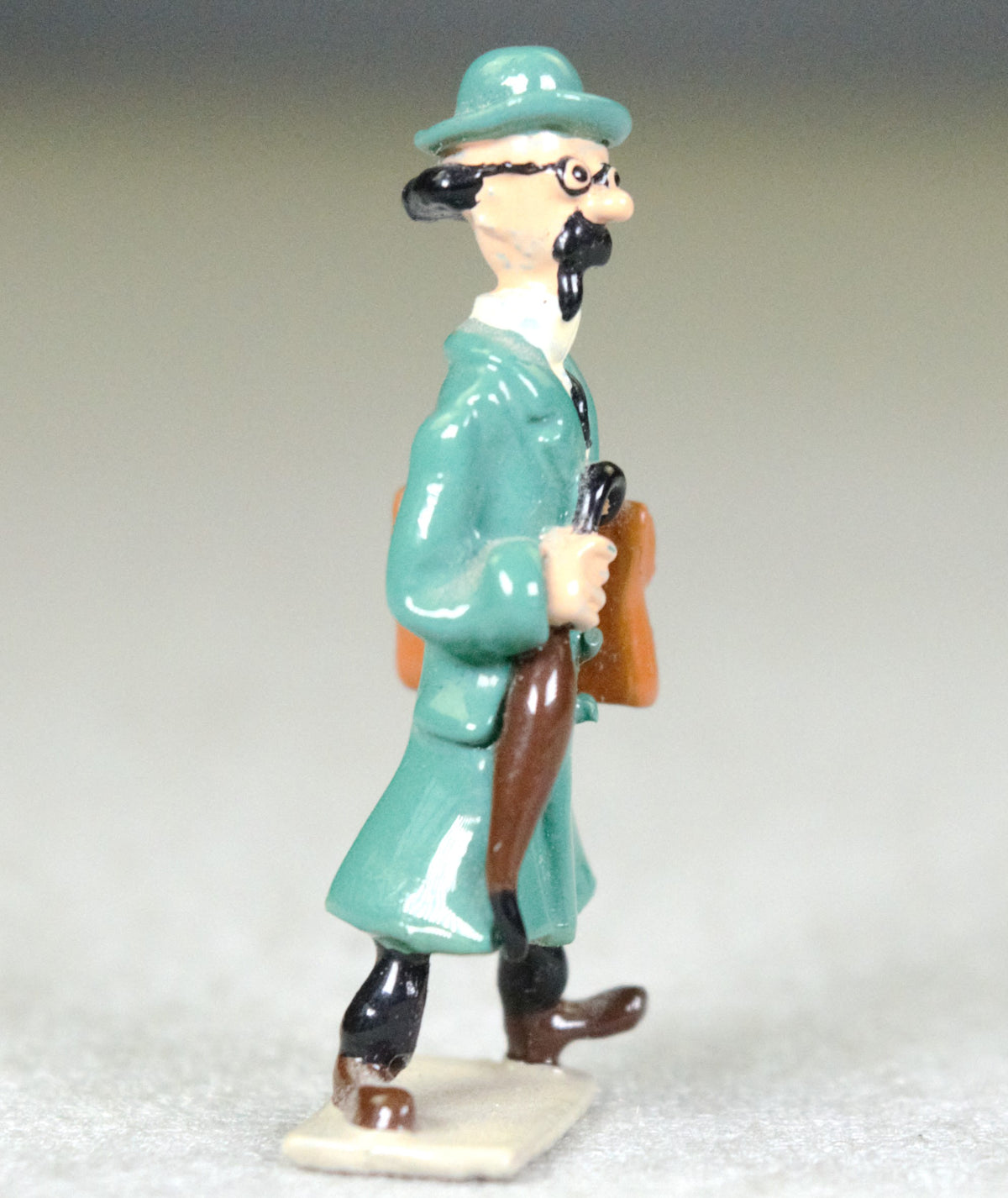 Pixi Mini Serie Tintin Set 2107 "Professor Tournesol" 1995 Metal Figurines RARE