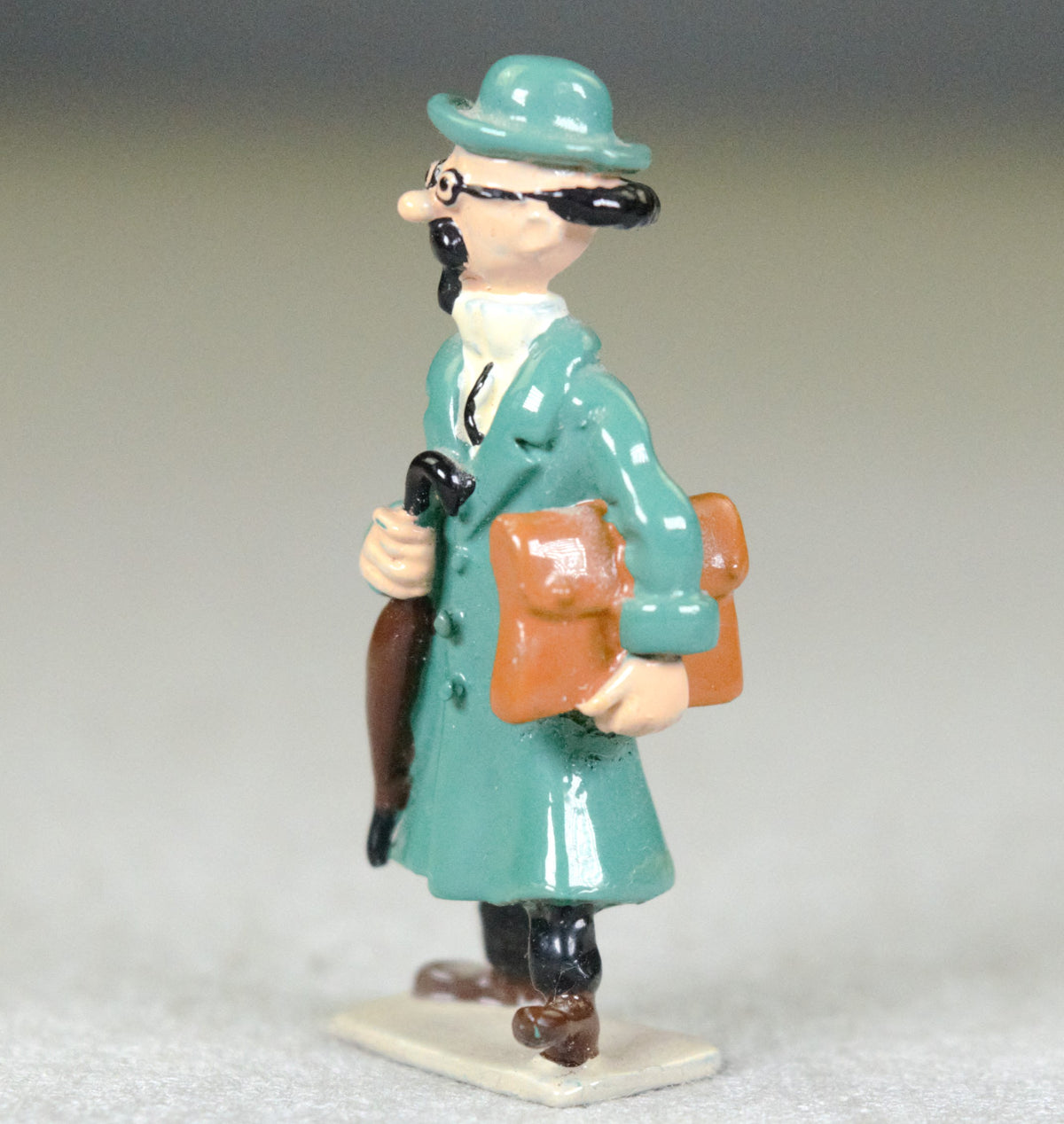 Pixi Mini Serie Tintin Set 2107 "Professor Tournesol" 1995 Metal Figurines RARE