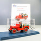 Hachette 1/24 Tintin Car #6 Willy's Red Jeep V1: Land Black Gold Rare Model Voiture Figure