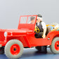 Hachette 1/24 Tintin Car #6 Willy's Red Jeep V1: Land Black Gold Rare Model Voiture Figure