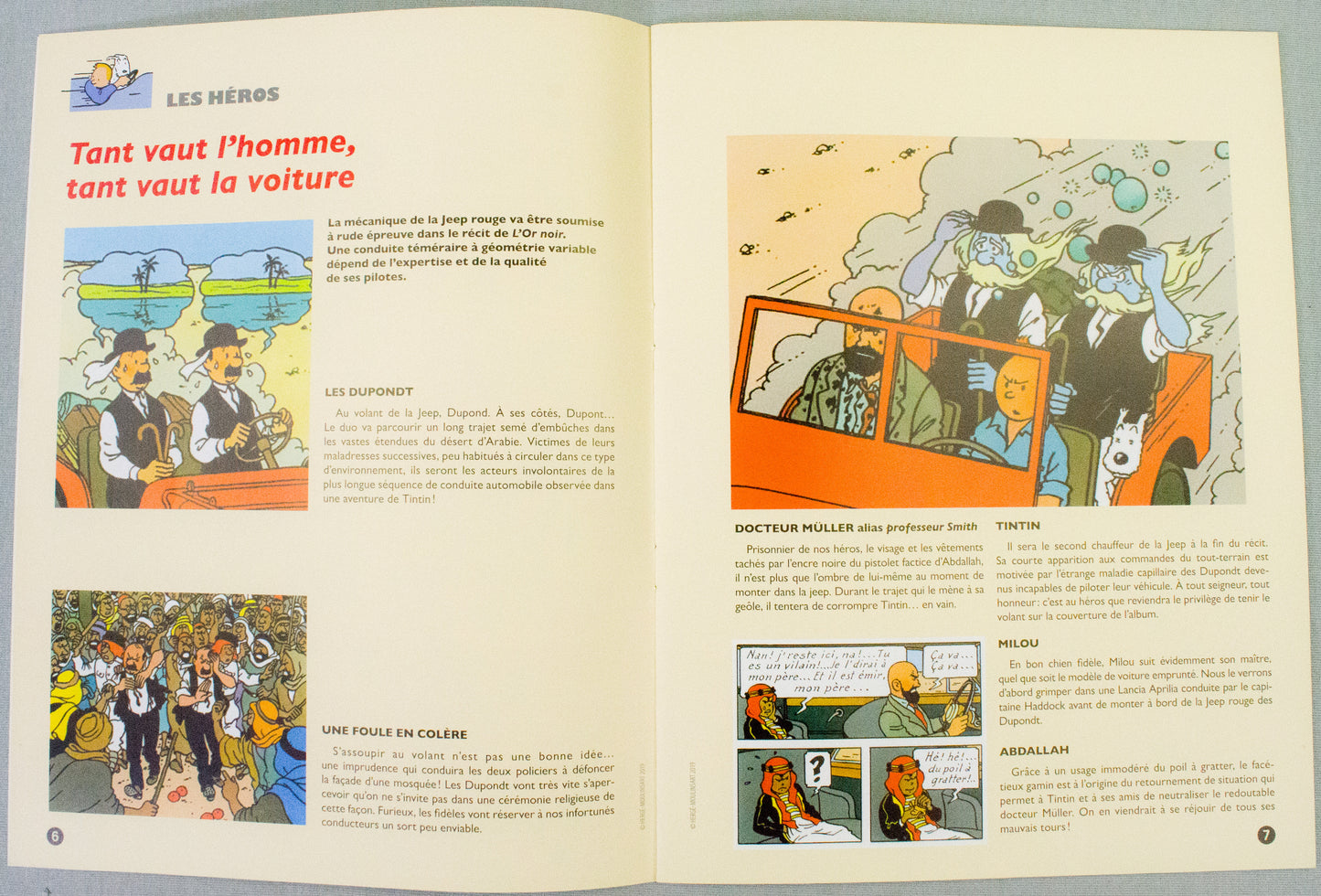 Hachette 1/24 Tintin Car #6 Willy's Red Jeep V1: Land Black Gold Rare Model Voiture Figure