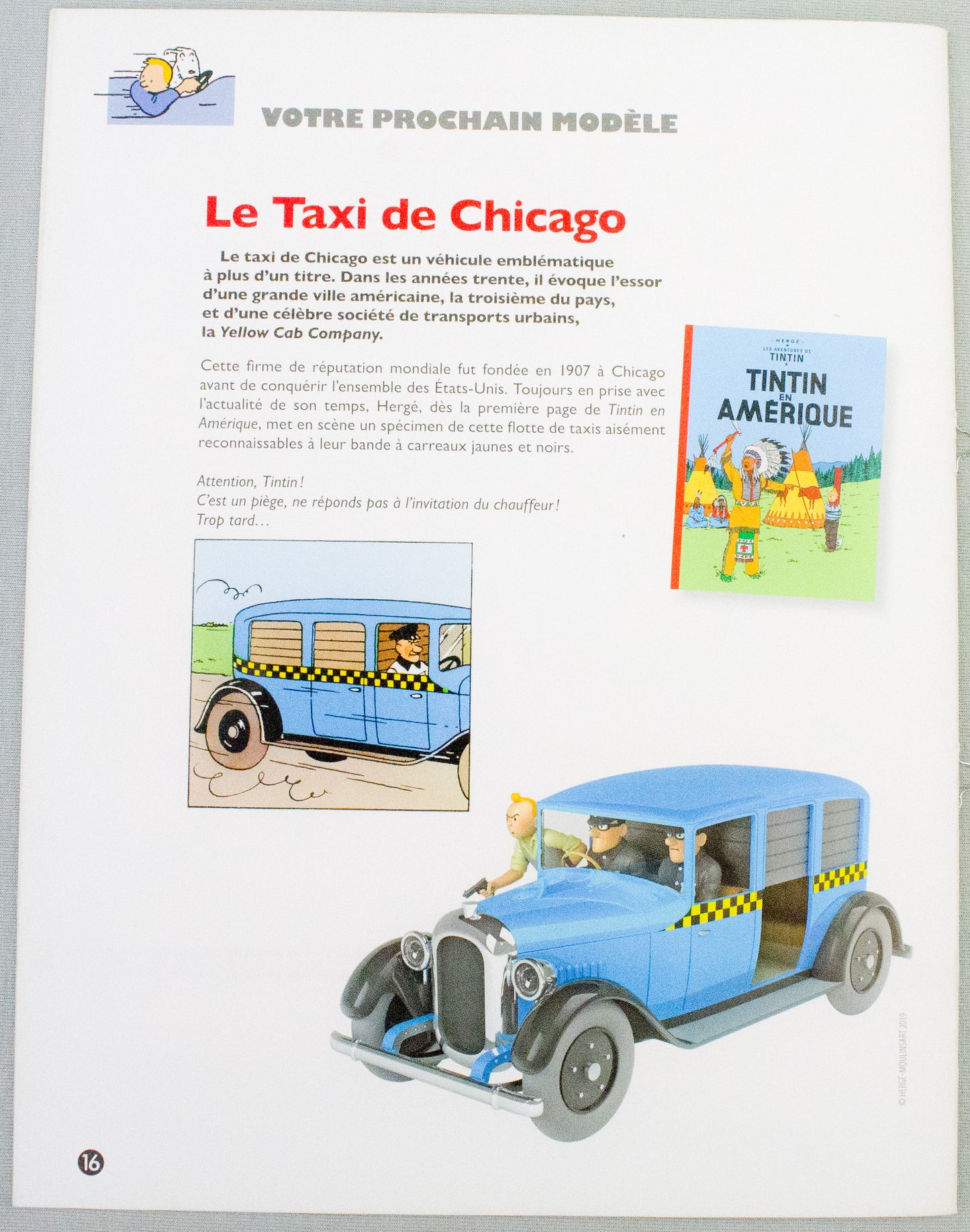 Hachette 1/24 Tintin Car #6 Willy's Red Jeep V1: Land Black Gold Rare Model Voiture Figure