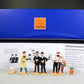 Pixi Mini Serie Tintin Set 46239 "Crabe Pinces D' Or" 2009 5x Metal Figurines RARE