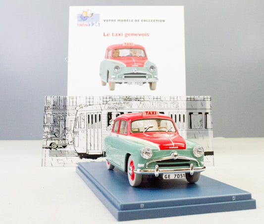 Hachette Tintin 1/24 Car #29 Simca Taxi - Calculus Affair Herge Vouiture Figure