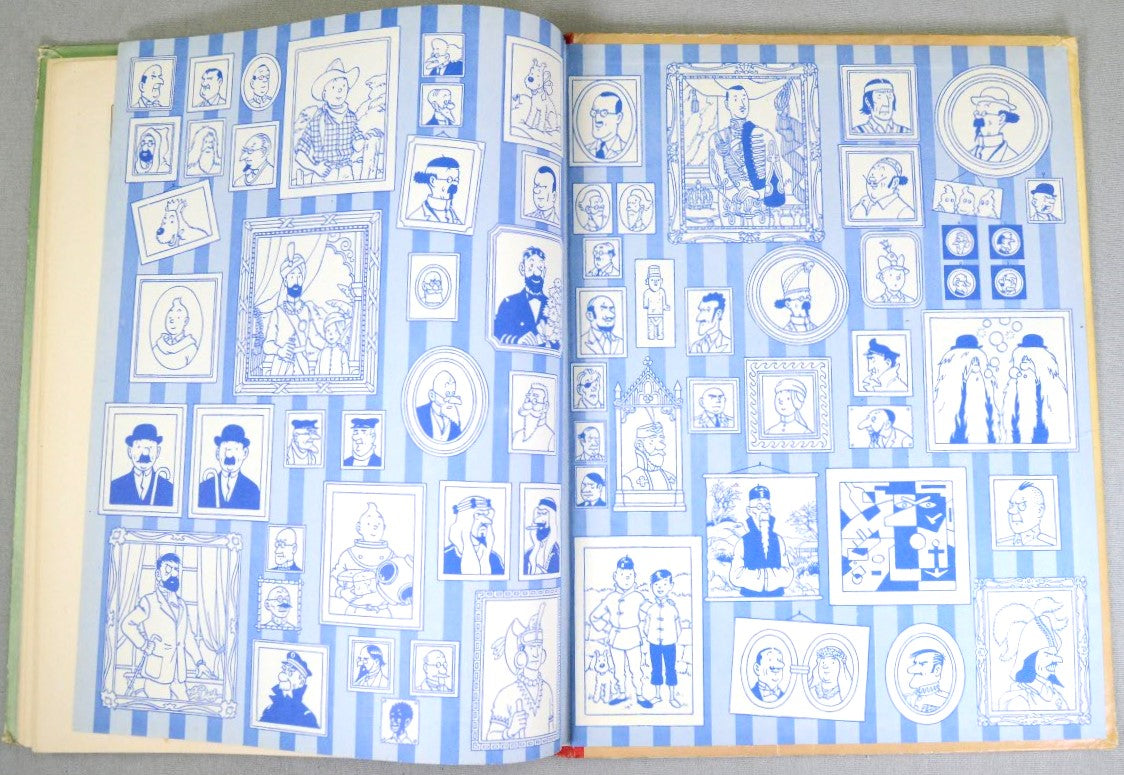 The Seven Crystal Balls - Methuen 1962 1st Edition Hardback Rare Tintin book Herge EO