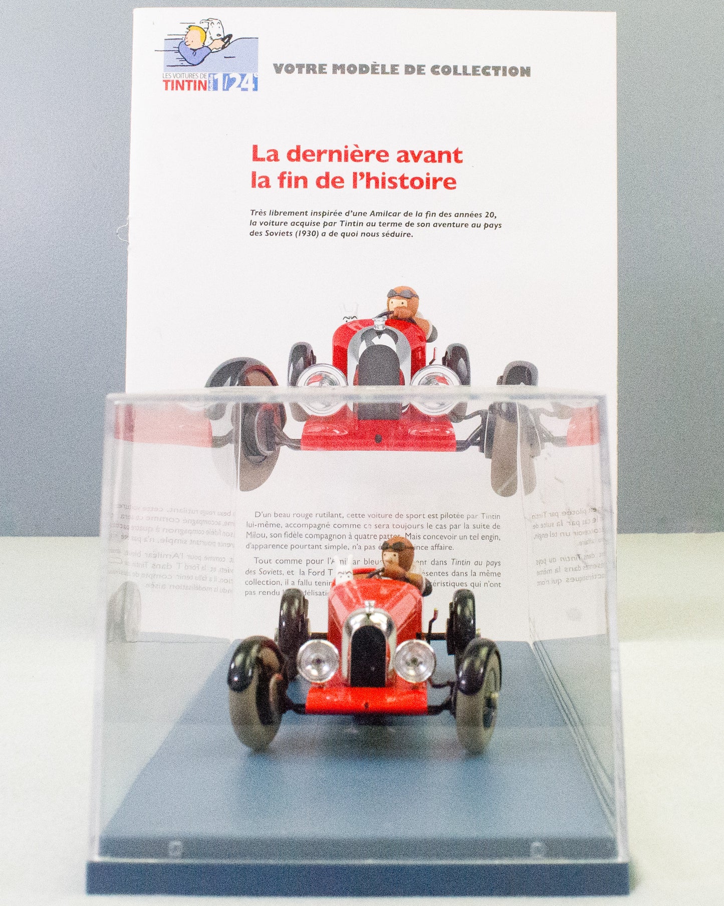 Hachette 1/24 Tintin Car #38 L' Amilcar: Land of Soviets Rare Model Voiture Figure