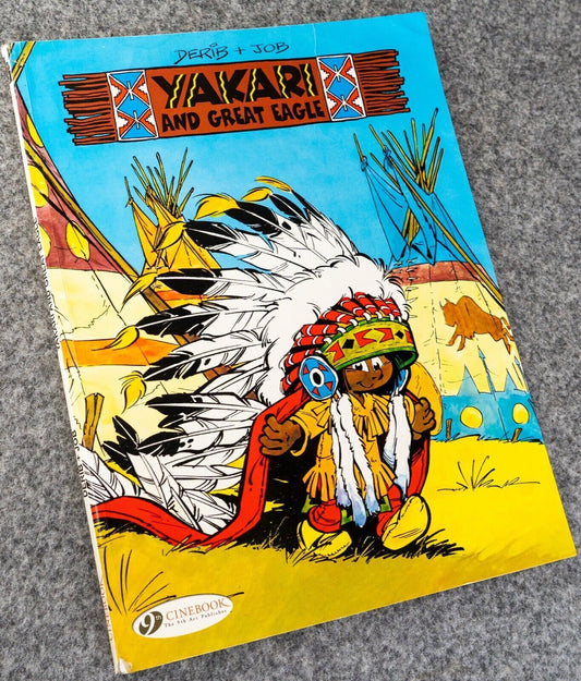 Yakari And Great Eagle Volume 1 Cinebook Paperback Comic Book Derib+job