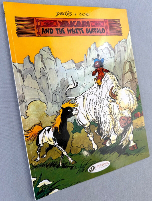 Yakari White Buffalo Volume 2 Cinebook Paperback Comic Book Derib+job