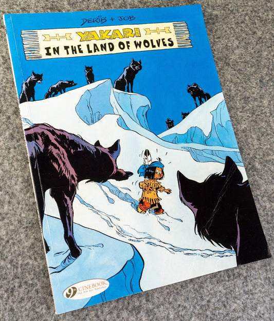 Yakari Land of Wolves Volume 6 Cinebook Paperback Comic Book Derib+job