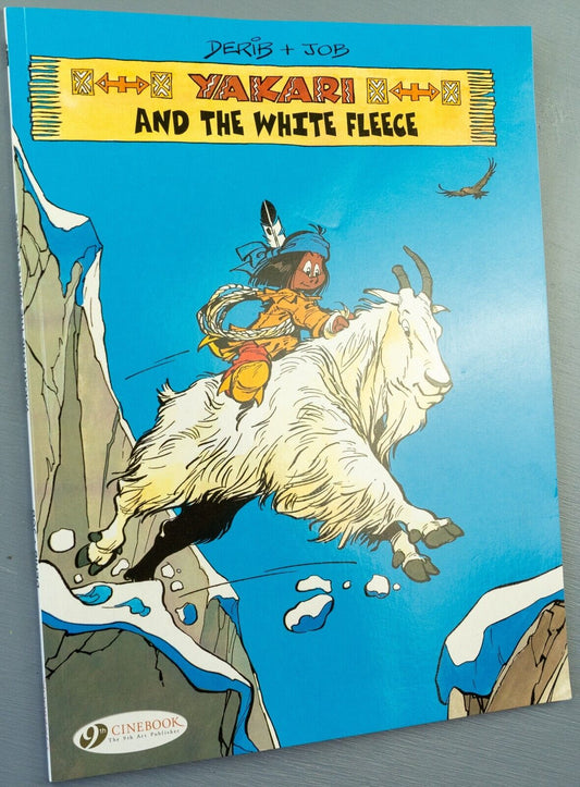 Yakari The White Fleece Volume 8 Cinebook Paperback Comic Book Derib+job