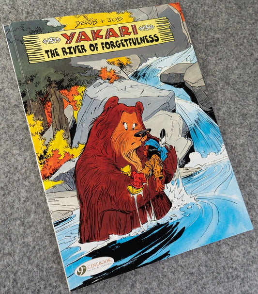 Yakari River of Forgetfulness Volume 10 Cinebook Paperback Comic Book Derib+job