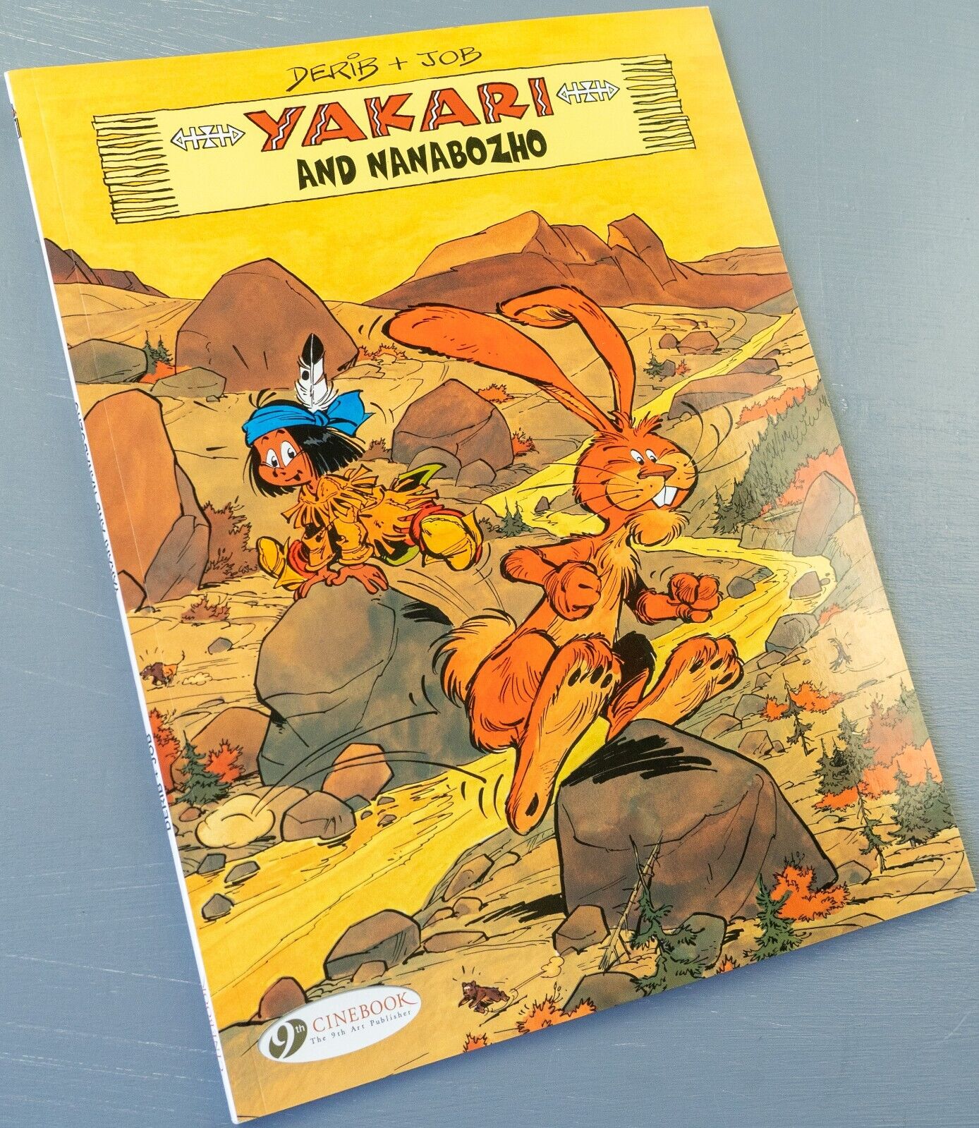 Yakari And Nanabohzo Volume 11 Cinebook Paperback Comic Book Derib+job