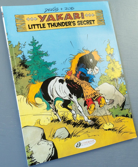 Yakari Little Thunder’s Secret Volume 12 Cinebook Paperback Comic Book Derib+job